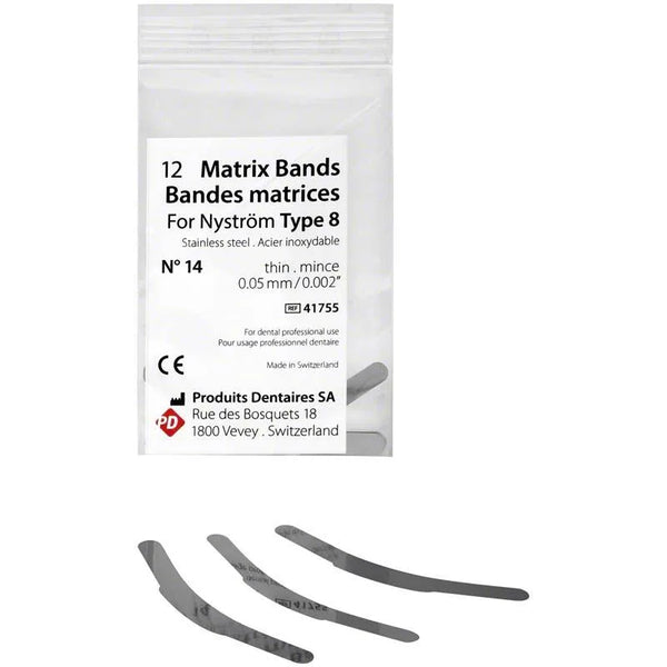 MATRIXBAND NR.14 TYPE 8 X-THIN X12ST.