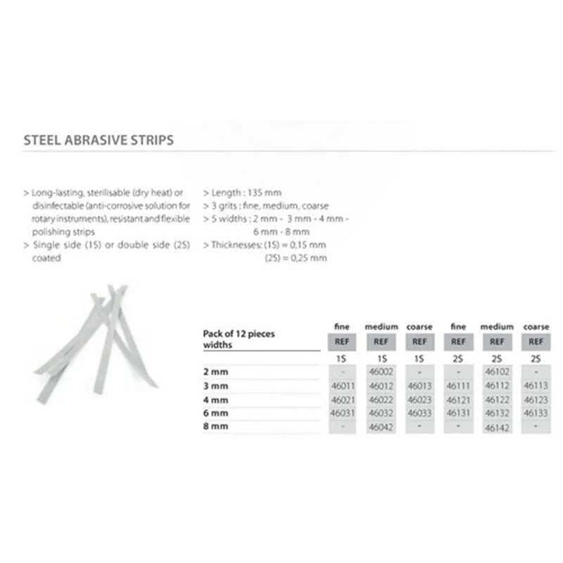 STAALSTRIP 1S 0,05MM 2MM X12ST.