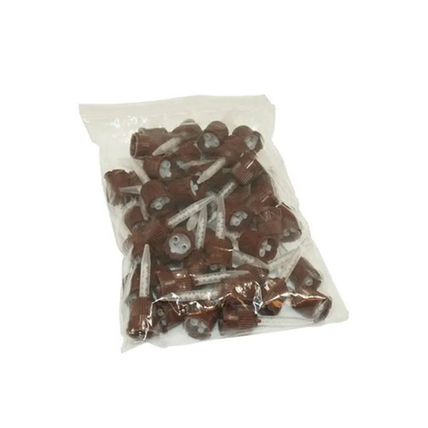 MIXING TIP BRUIN SPITS 40MM. X50ST.