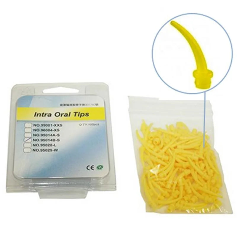 INTRA-ORALE TIP GEEL SMALL X100ST.