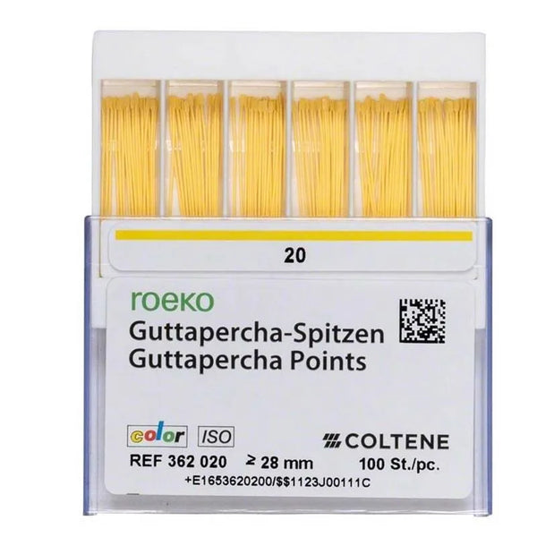 GUTTAPERCHA POINT ISOCOLOR 25 X100ST.