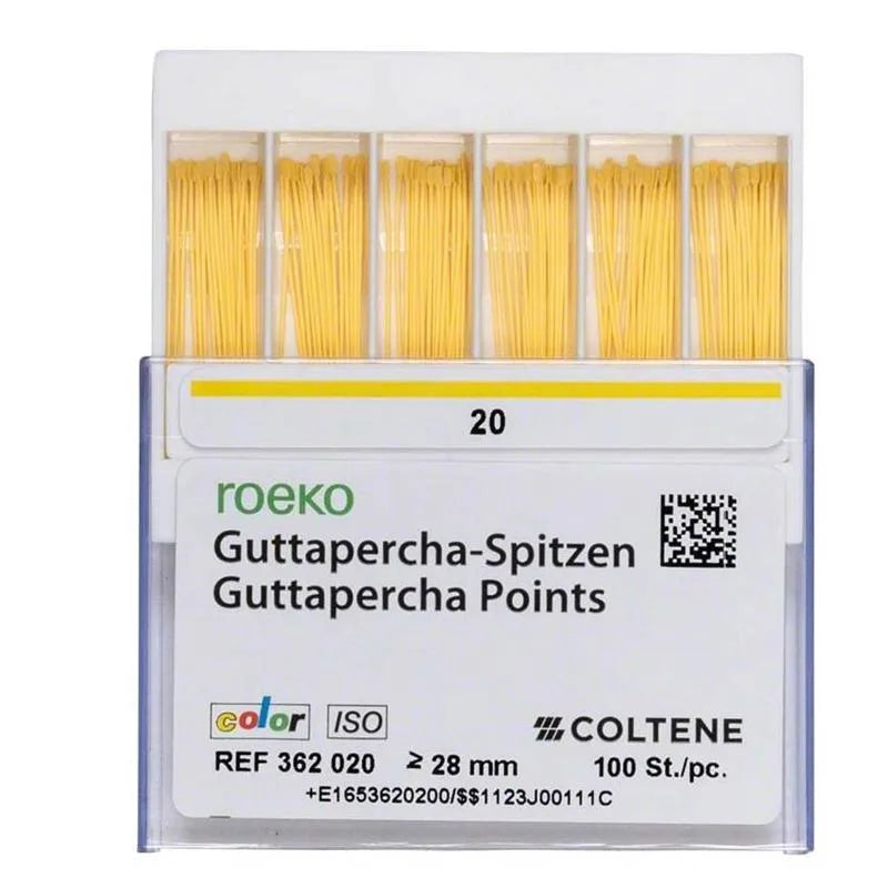 GUTTAPERCHA POINT ISOCOLOR 25 X100ST.