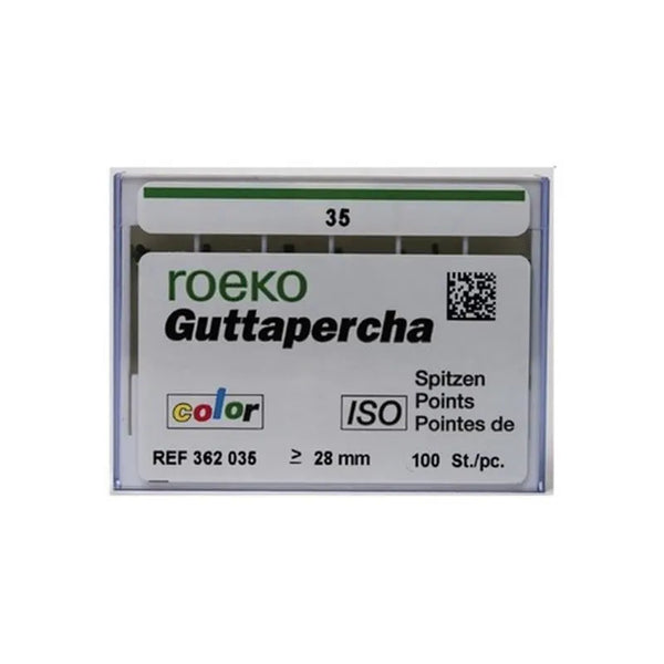 GUTTAPERCHA POINT ISOCOLOR 35 X100ST.