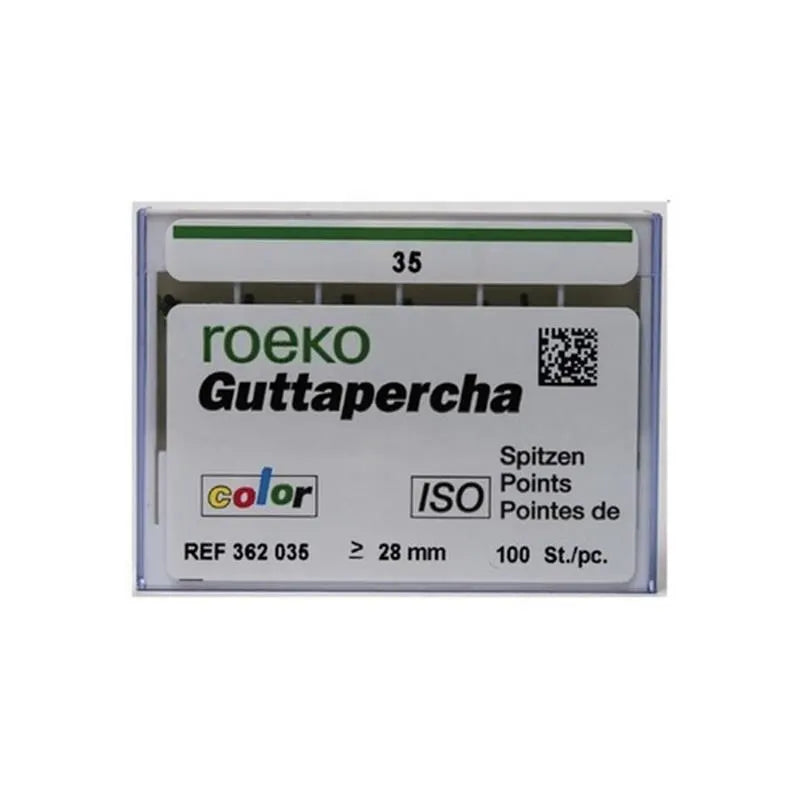 GUTTAPERCHA POINT ISOCOLOR 35 X100ST.