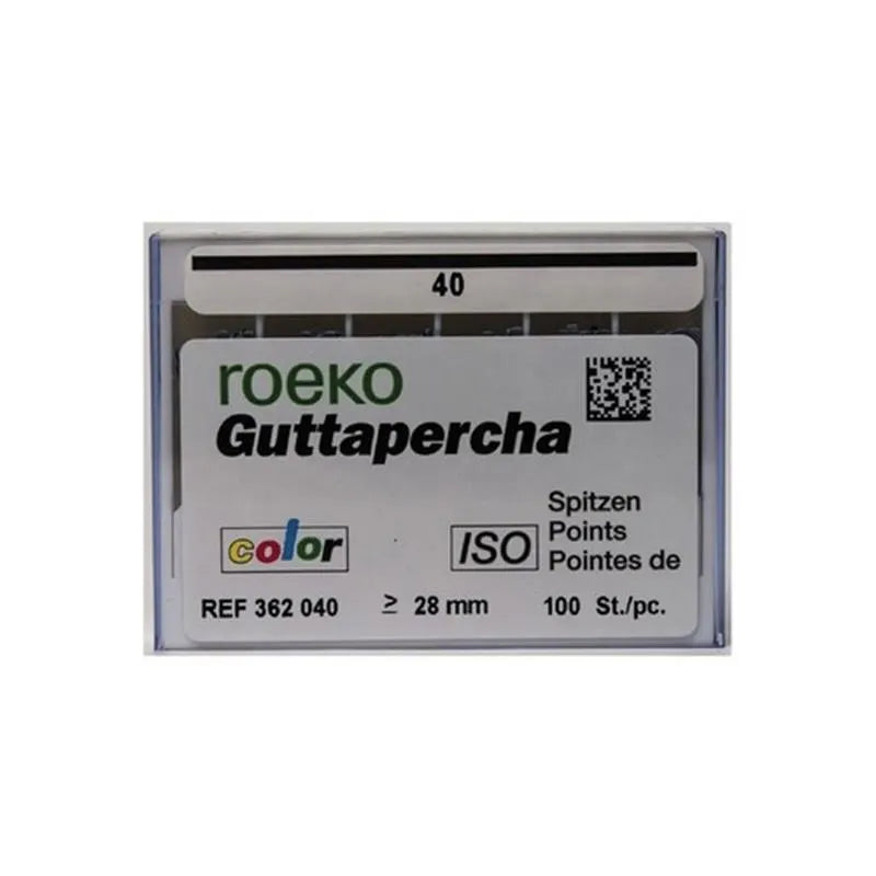GUTTAPERCHA POINT ISOCOLOR 40 X100ST.