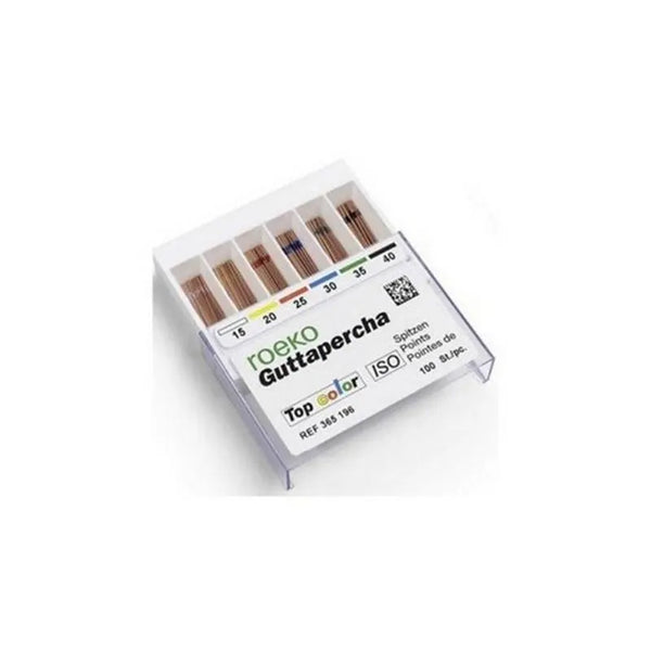 GUTTA PERCHA POINT TOPCOLOR 15-40 X100ST.