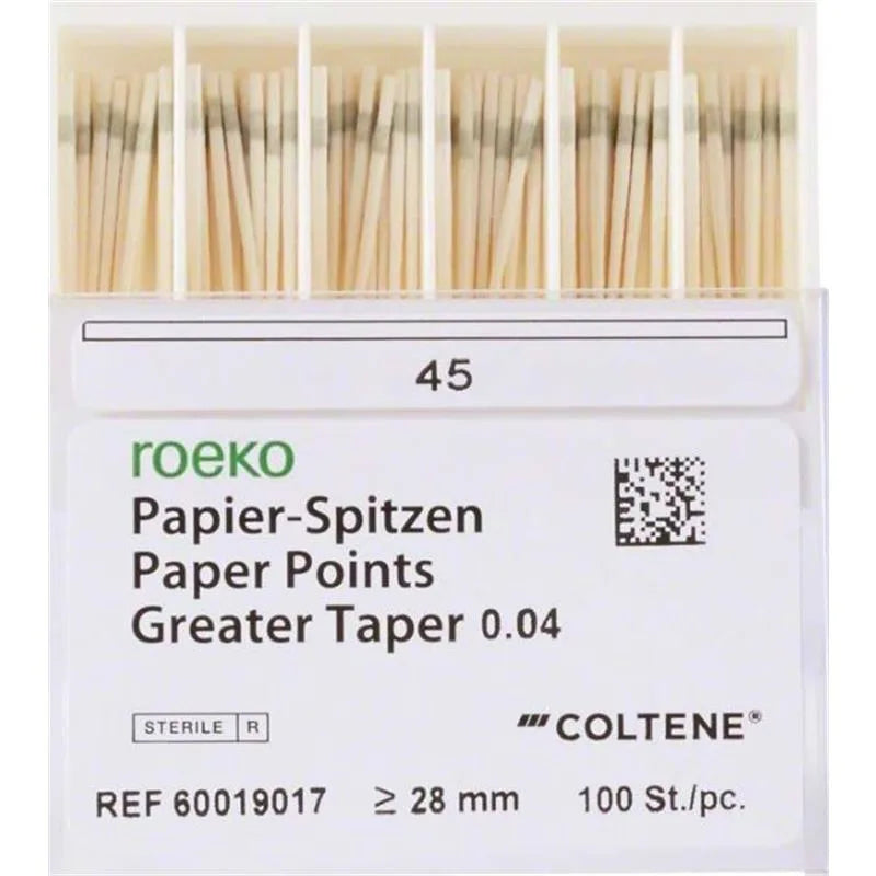PAPERPOINT GREATER TAPER.04 45 X100ST