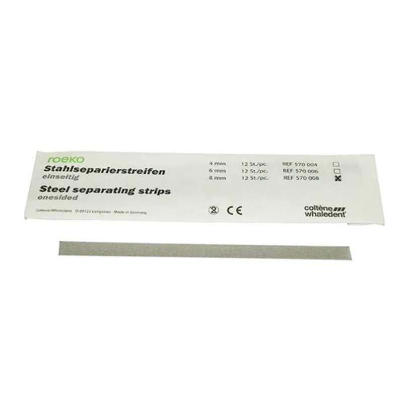 SCHUURSTRIP METAAL 135X8MM. X12ST.