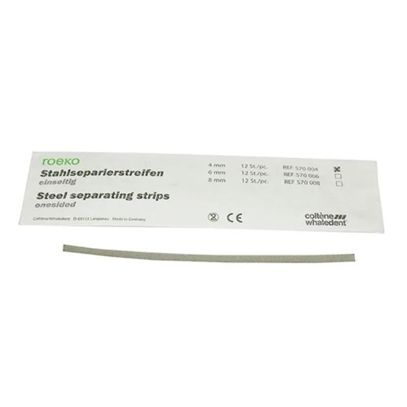 SCHUURSTRIP METAAL 135X4MM. X12ST.