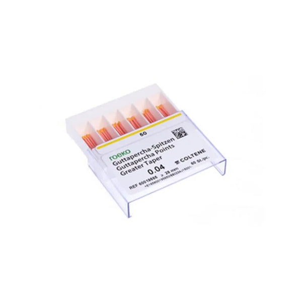 GUTTAPERCHA POINTS GREATER TAPER .04 50