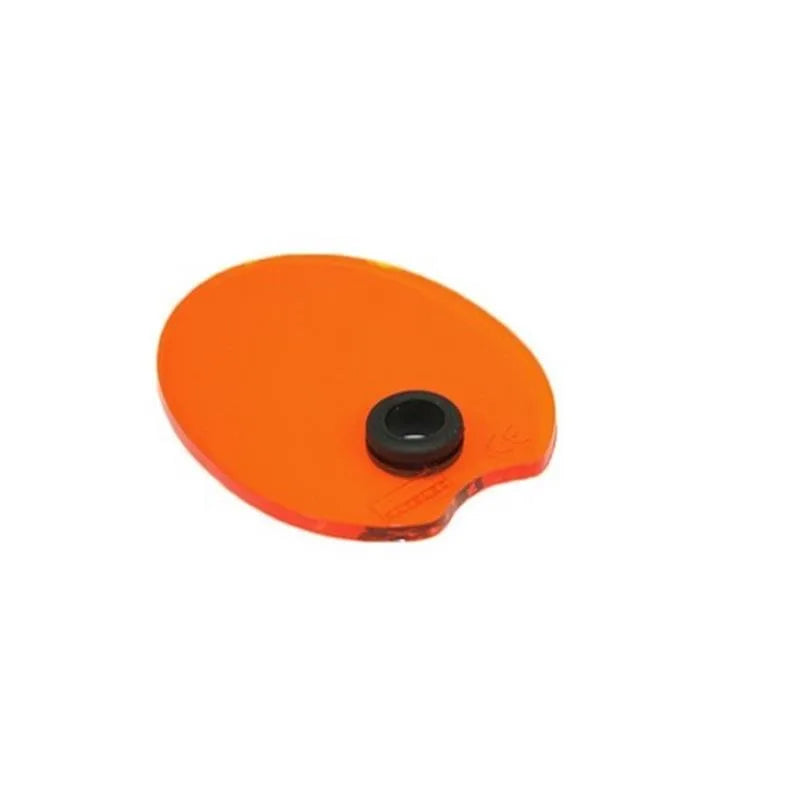 SCHILD OVAAL ORANJE VOOR MINI-LED-LAMP