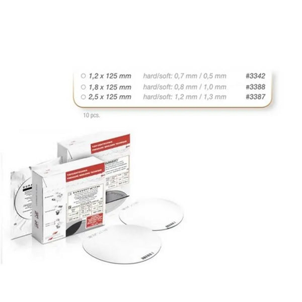 DURASOFT 1,8 X125MM. ROND X10ST.
