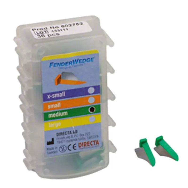 FENDERWEDGE MEDIUM GROEN X36ST.