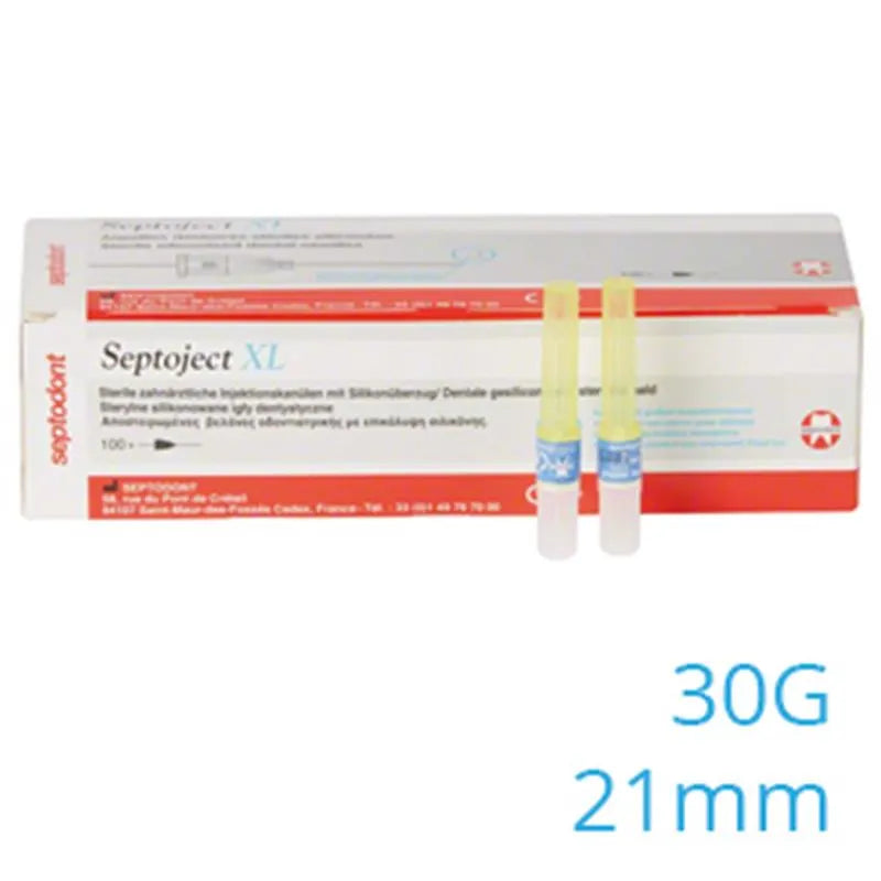 SEPTOJECT XL NAALD 30G 0,3X21MM. X100ST.