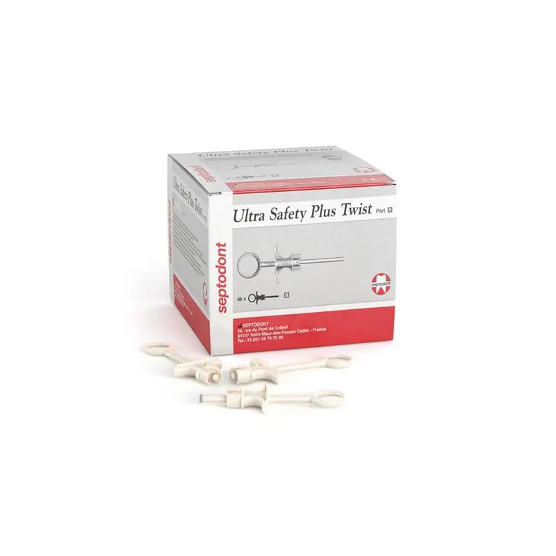 ULTRA SAFETY PLUS TWIST HANDVAT STERIEL X50ST.
