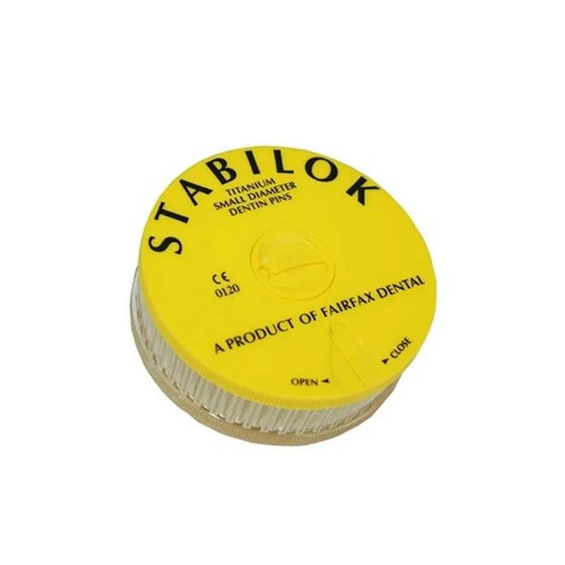 STABILOK TITANIUM PIN GEEL SMALL JUMBO X100ST.