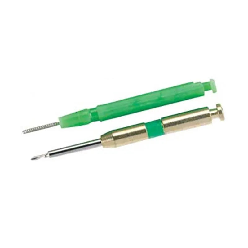 STABILOK BOOR RVS 0,76MM GROEN MEDIUM X5ST.