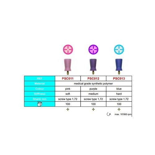 PROPHY CUP ROZE SOFT SCREW X100ST.