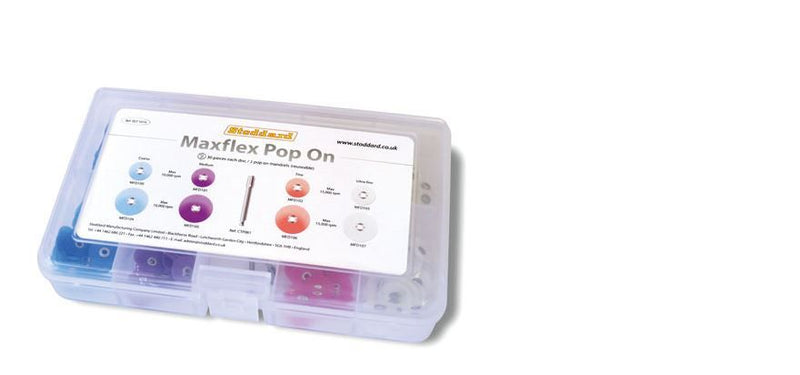 MAXFLEX POP-ON POLIJSTSCHIJFJES SET 1014