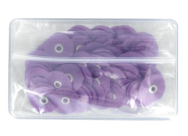 MAXFLEX POP-ON POLIJSTSCHIJFJES MEDIUM 14MM PAARS X 100ST.