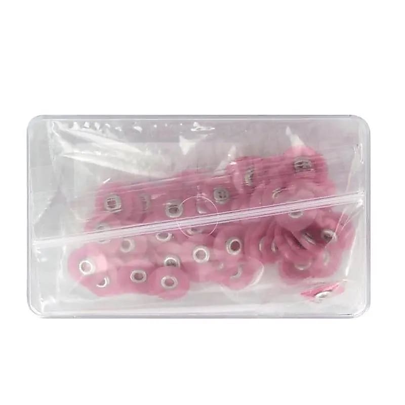 MAXFLEX POP-ON POLIJSTSCHIJFJES FIJN 14MM ROZE X 100ST.