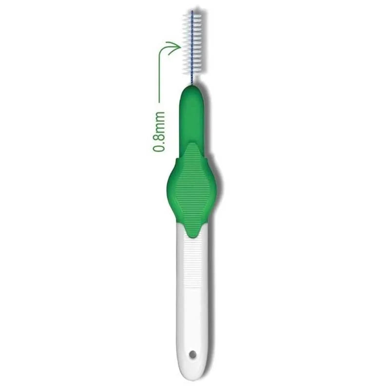 ORIGINAL INTERDENTALE RAGERS 0,8MM GROEN X25ST.