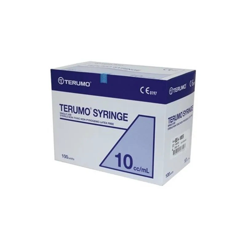 INJECTIESPUIT LUER LOCK STERIEL 10ML. X100ST.