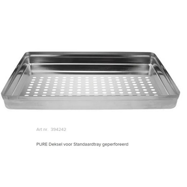 DEKSEL TRAY RVS GEPERFOREERD