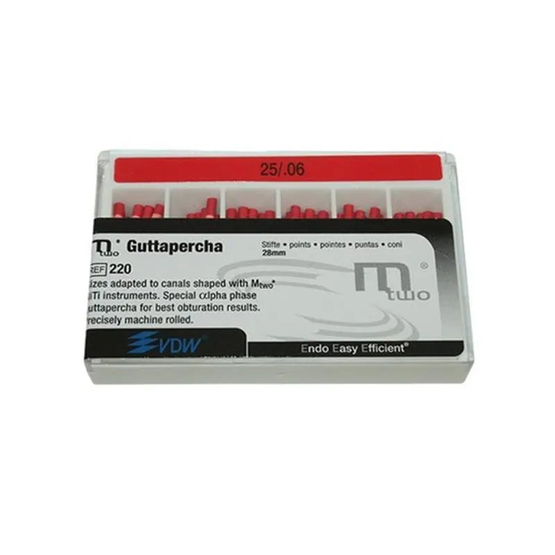 MTWO GUTTAPERCHA POINT 25/.06 X60ST.