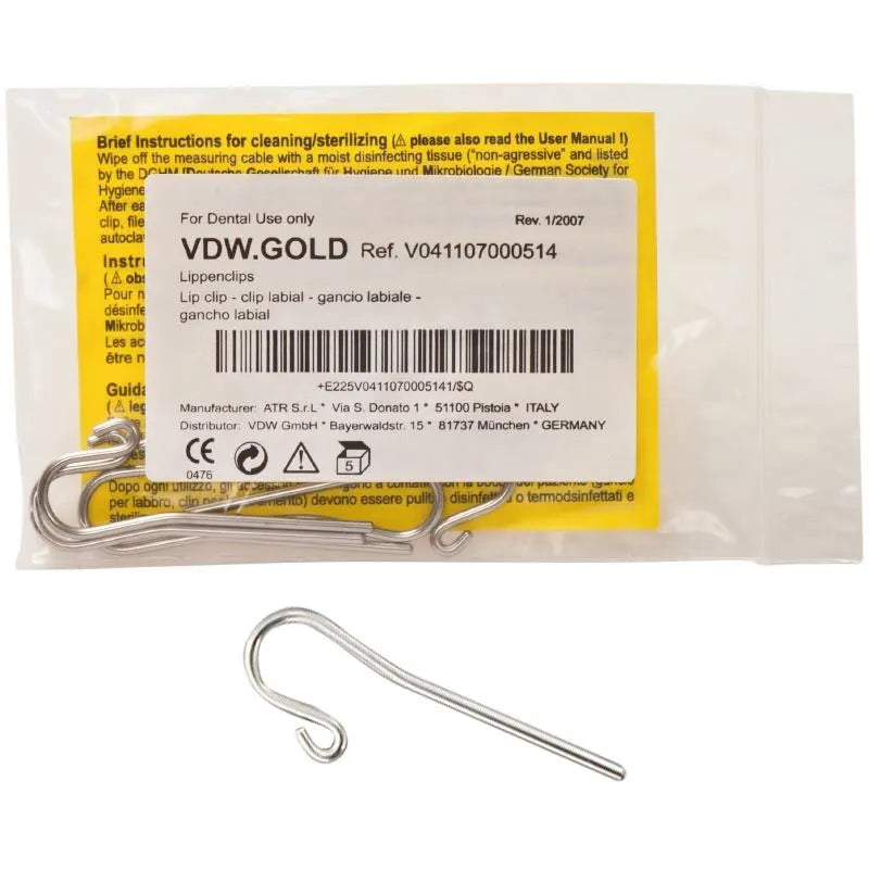 LIP CLIP VOOR RECIPROC GOLD X5ST.