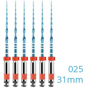 RECIPROC BLUE FILE 31MM R25 X6ST.