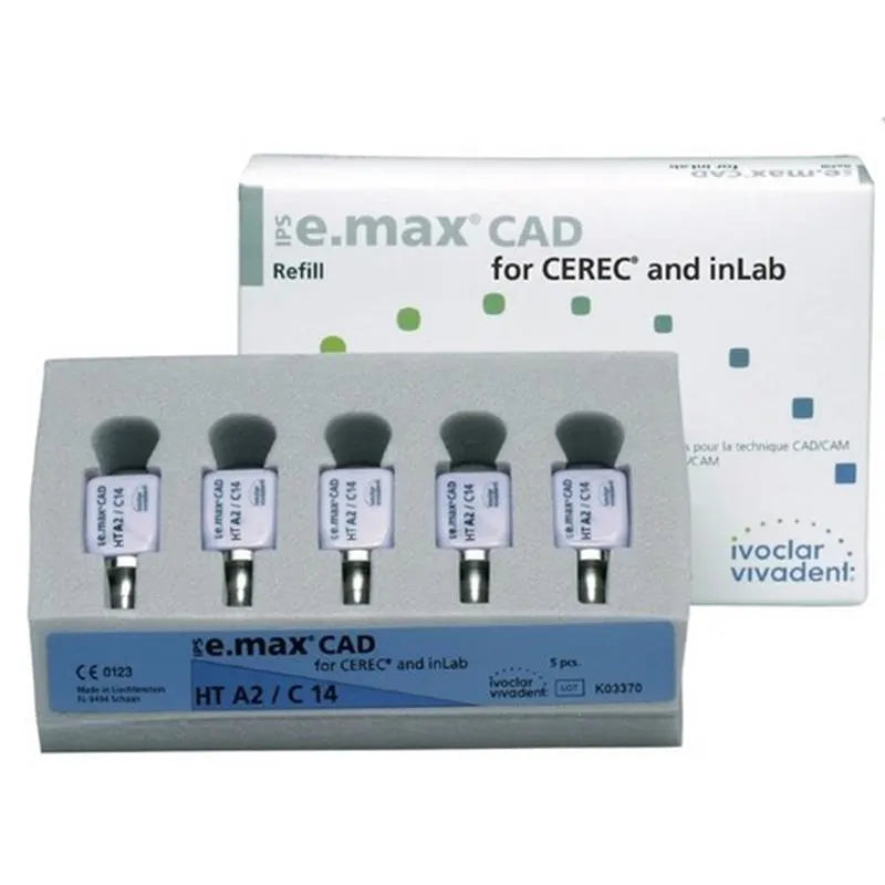 IPS E-MAX CAD HT A2/C14 X5ST.