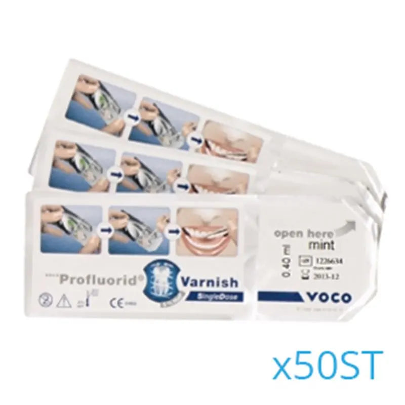 PROFLUORID VARNISH SINGLEDOSE MINT X50ST