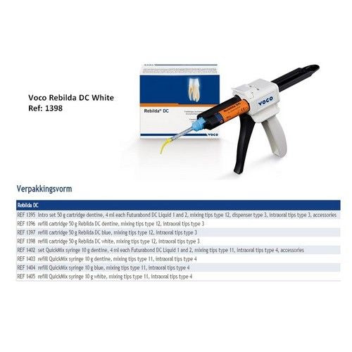 REBILDA DC WIT CARTRIDGE X50GR. 1398