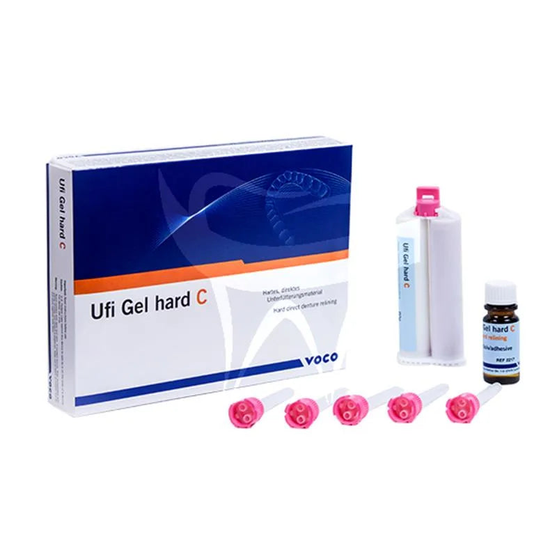 UFI GEL HARD C SET CARTRIDGE + MIXING TIPS + ADHESIVE 80GR. 2215