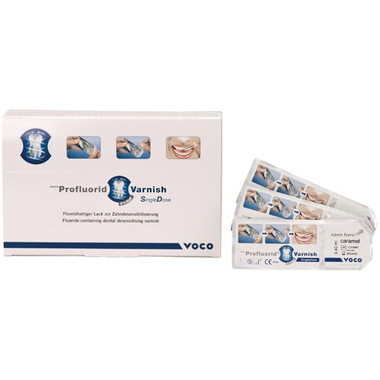 PROFLUORID VARNISH SINGLEDOSE CARAMEL X50ST.