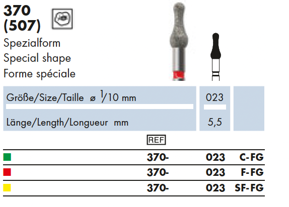 370.023C.FG    Dia-Instr.  Speciaal model