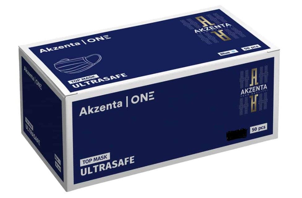 MONDMASKER BLAUW ELASTIEK TYPE IIR X50ST