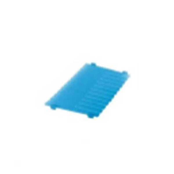 ABS DWARS VERDELER BLAUW 400X200MM.