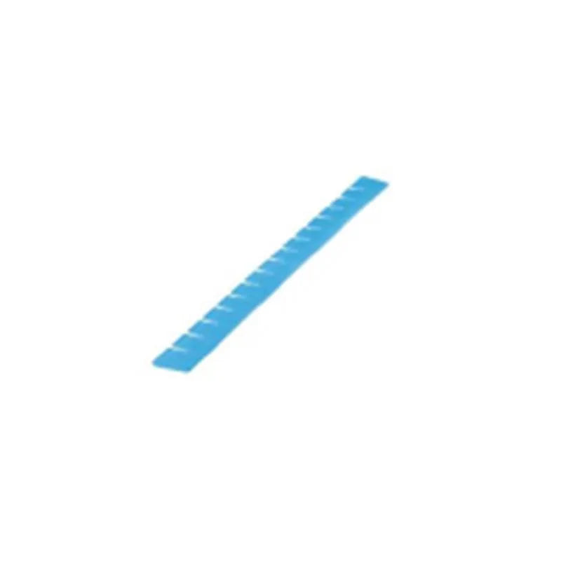 ABS LENGTE VERDELER BLAUW 600X50MM.