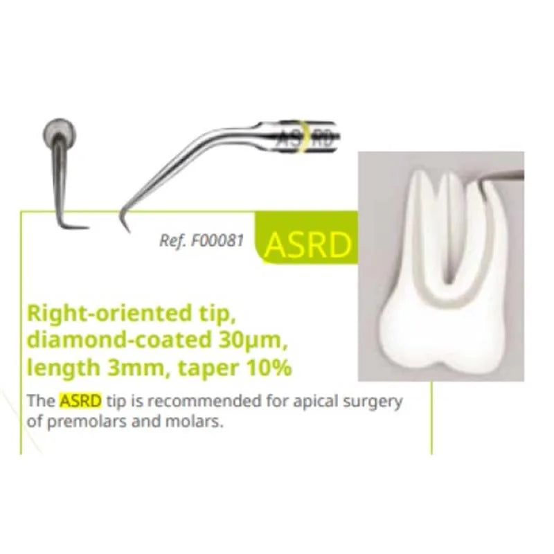 ENDOSUCCESS TIP ASRD RIGHT-ANGLED F00081