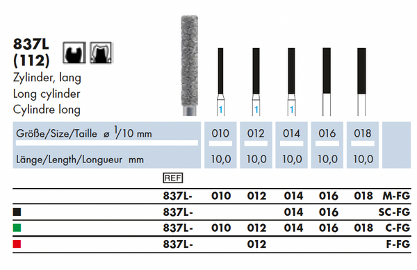837L.010C.FG    Dia-Instr.  Cilinder  lang