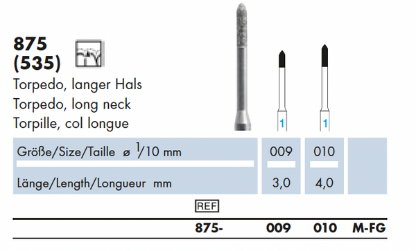 875.009M.FG    Dia-Instr.  Torpedo