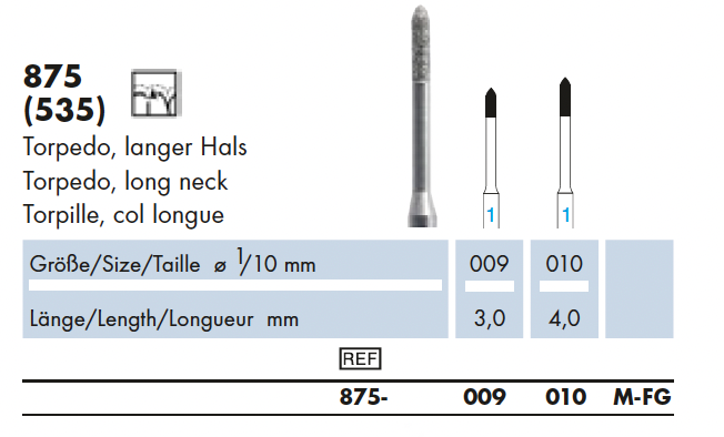 875.009M.FG    Dia-Instr.  Torpedo