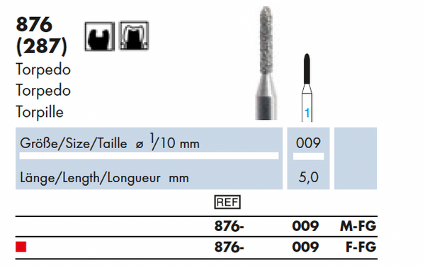 876.009F.FG    Dia-Instr.  Torpedo