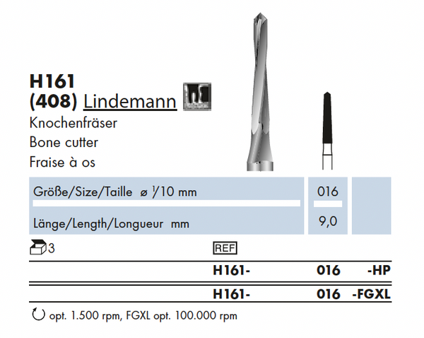 H161.016.FGXL     HM  Chir.  Lindemann