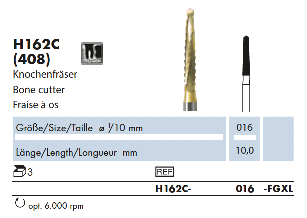 H162C.016.FGXL     HM  Chir.  Lindemann