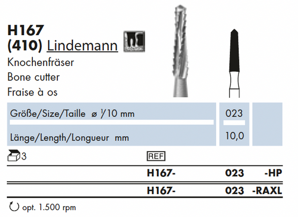 H167.023.HP    HM  Chir.  Lindemann