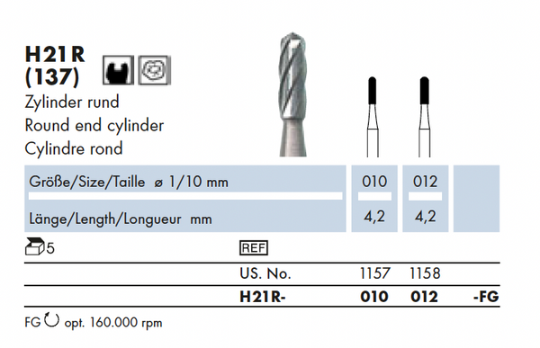 HM-Instr.  Cilinder rond