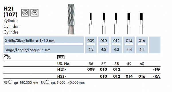 H21.008.HP    HM-Instr.  Cilinder